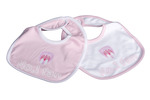  Girls 2 Pack Bibs