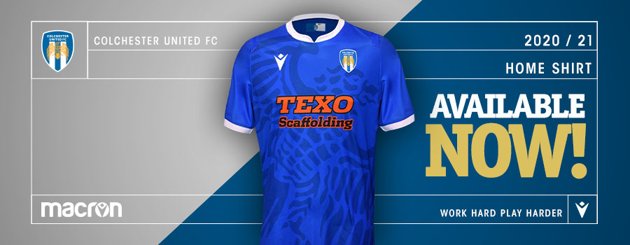 colchester united kit