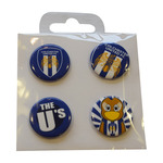  4 Button Badges