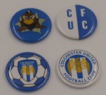  Set of 4 Button Badges