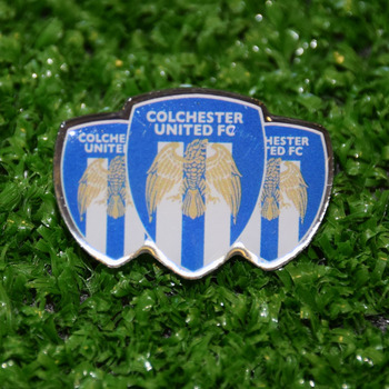 3 Crest Pin Badge