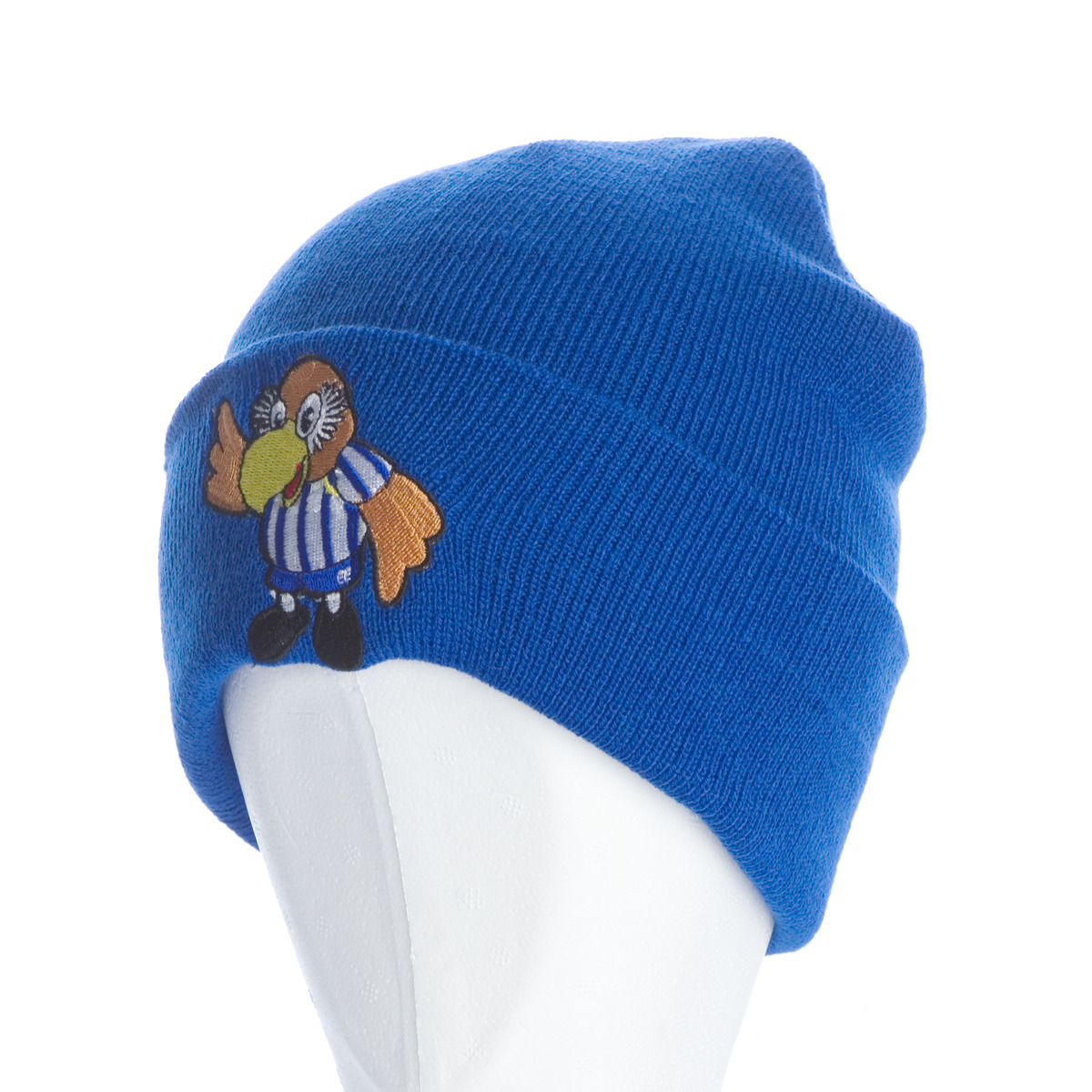 Colchester united football wooly hat. 