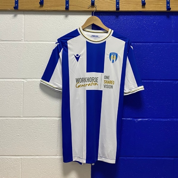 Colchester shop united jersey